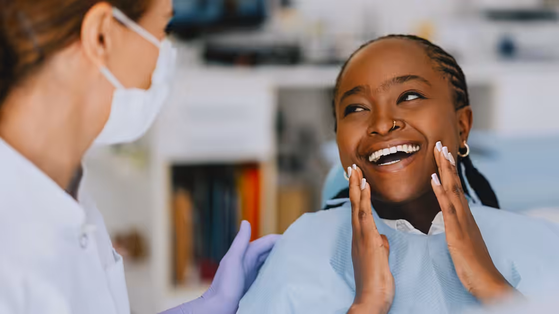 Happy patient