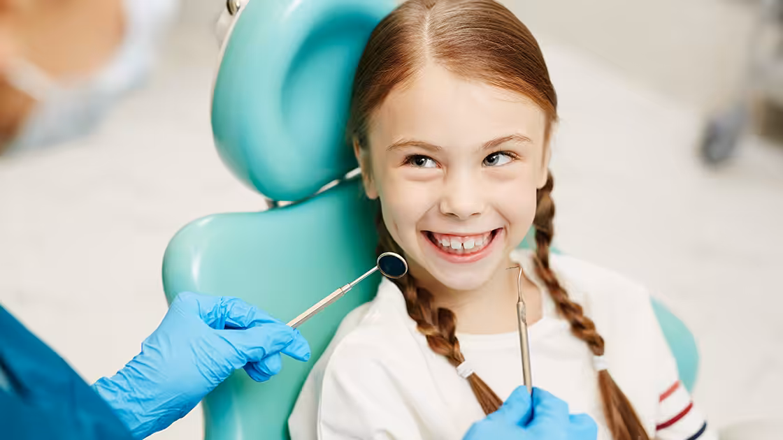 Interceptive orthodontics child visit